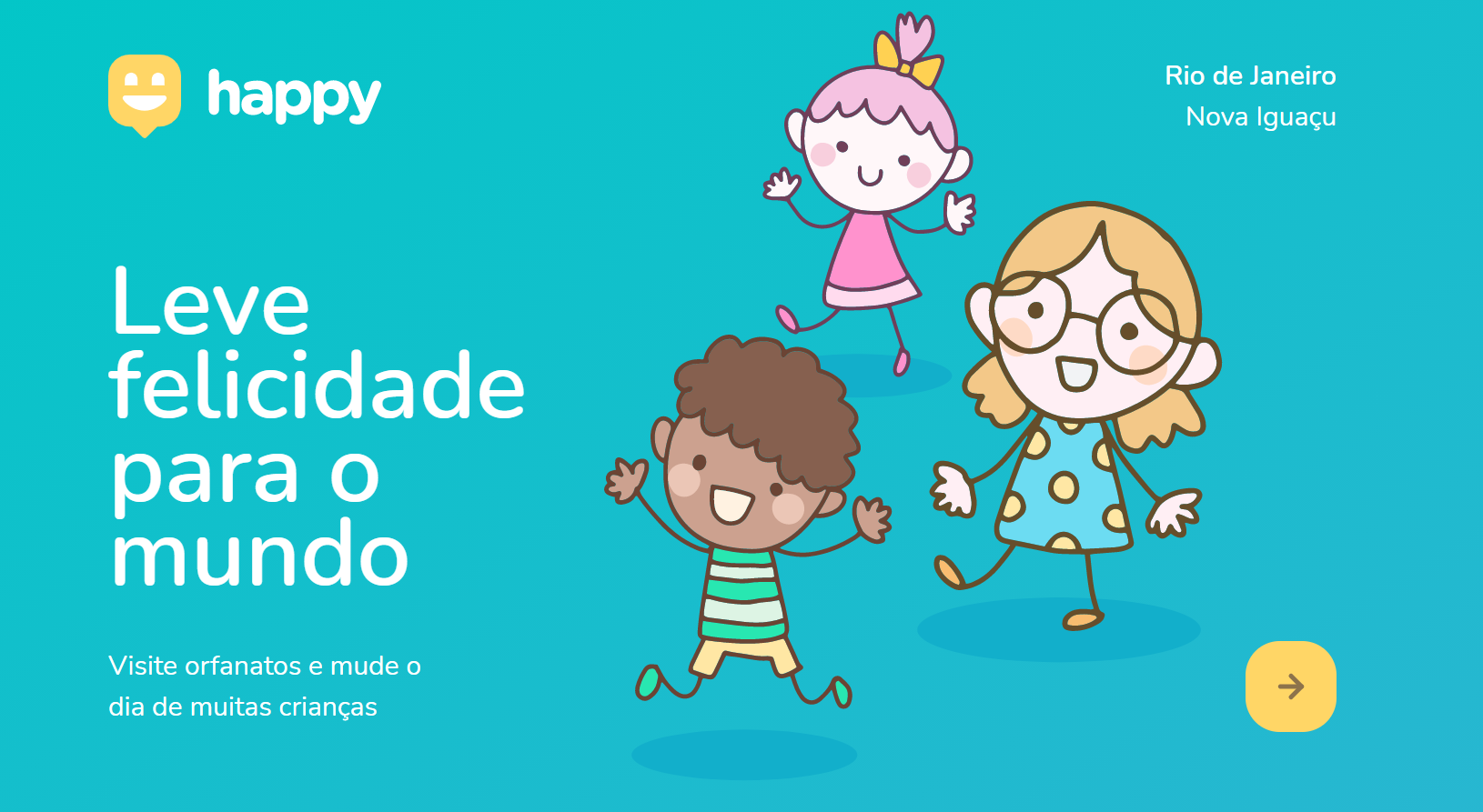 Happy - aplicação web